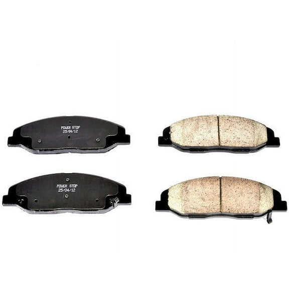 Front Brake Pad Set - Compatible with 2008 - 2014 Cadillac CTS 2009 2010 2011 2012 2013