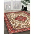 thumbnail image 3 of Ahgly Company Machine Washable Indoor Square Traditional Red Area Rugs, 5' Square, 3 of 7