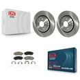 thumbnail image 1 of CMX Front Disc Brake Rotors and Ceramic Pads Kit for Car Honda Odyssey Passport K8C-100631, 1 of 11
