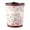 Red, variant on Small Desktop Trash Can, Open Top Round Trash Bin, Vintage Leather Wastebasket with Plastic Inner Bin for Living Room, Bedroom, Office