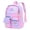 Multicolor, variant on CAIXIA Mesh Backpack for Teen Ergonomic Shoulder Straps College School Supplies Carry on Backpack Lightweight Travel Bag Shopping / Grocery Shopping