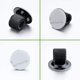 thumbnail image 3 of Organizador de lápices autoadhesivo para refrigerador, pizarra blanca, tablero borrador, mapas de anuncios, agarre de lápiz de manganeso con resorte, 3 of 5