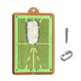 thumbnail image 1 of Golf Swing Mat Práctica Golf Golpear Almohadilla de bateo para ayuda de entrenamiento al aire libre en interiores, 1 of 9