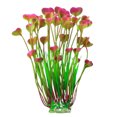 thumbnail image 2 of Flmtop Simulation Heart Shaped Water Plants Fish Tank Aquarium Landscape Accessories Pink, 2 of 9