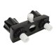 thumbnail image 2 of RV Shower Valve Diverter Easy to Install Shower Faucet with 2 Knobs for Boat Wagon Black Base, 2 of 5