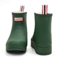 thumbnail image 6 of Hunter Women's Play Short Insulated Rain Boot, Flexing Green \ White Willow,6 M US, 6 of 7