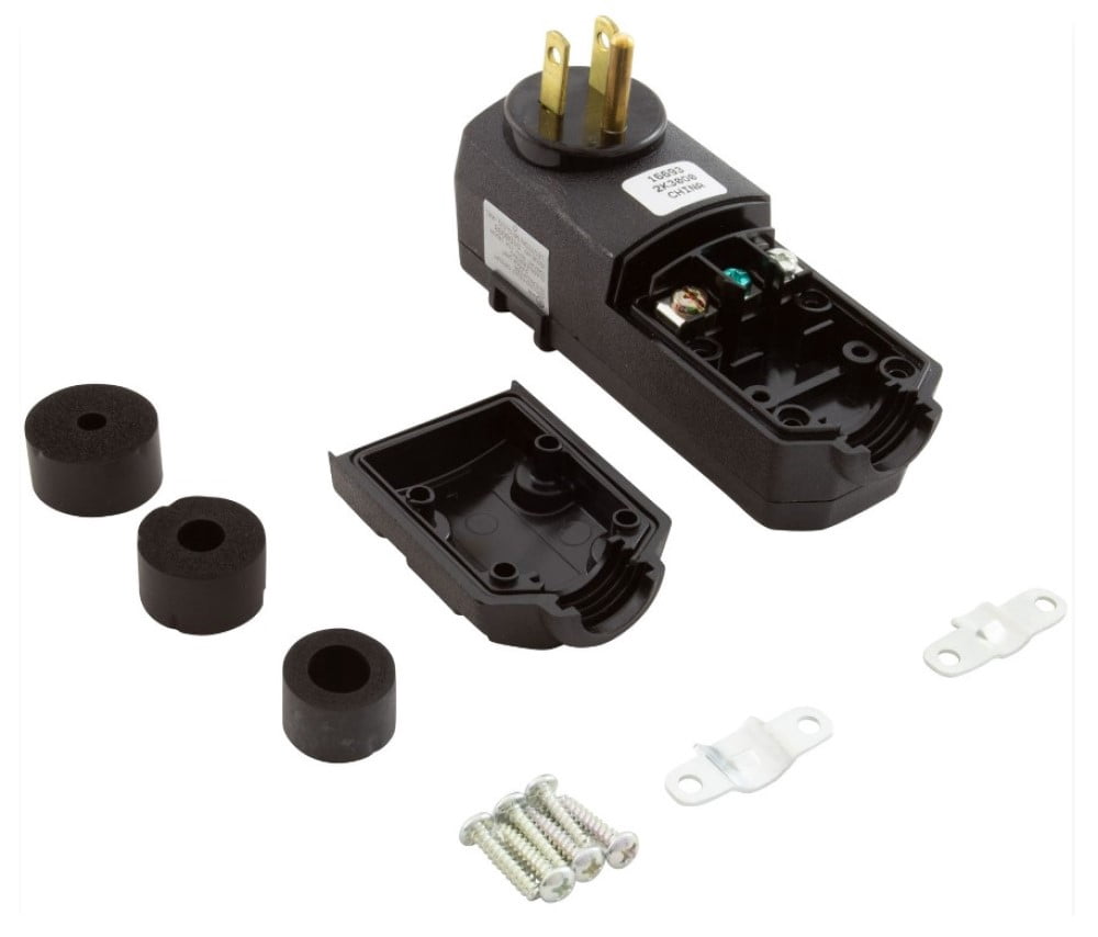 Leviton GSRA1 GFCI Self-Test Right Angle Plug-In 15 AMP 115 Volt Automatic Reset
