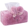 thumbnail image 1 of Tissue Holder Decorative, Cute Tissue Box Cover, Fluffy Plush Cover, Home décor, Office Desk Decoration, car Accessories, Bunny, Rabbit, 1 of 9