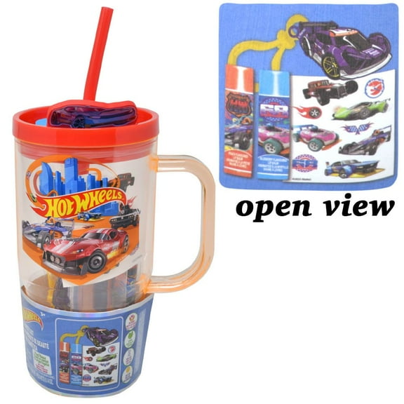 Hot Wheels Cosmetics in Tumbler