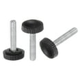 thumbnail image 1 of Unique Bargains 30 Packs M4 x 30mm Boutons de Serrage à Vis Mâle Noir, 1 of 5