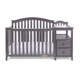 image 0 of AFG Baby Furniture Kali 4-in-1 Convertible Crib and Changer, Gray