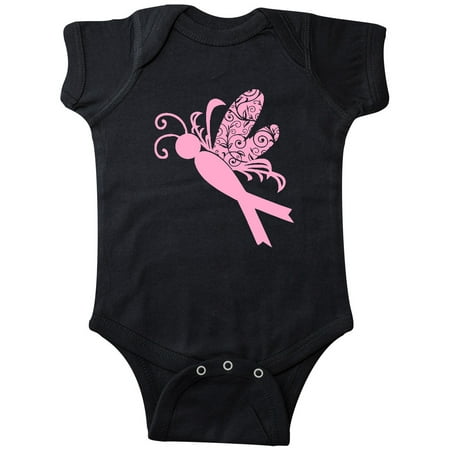 

Inktastic Breast Cancer Awareness Butterfly Gift Baby Boy or Baby Girl Bodysuit