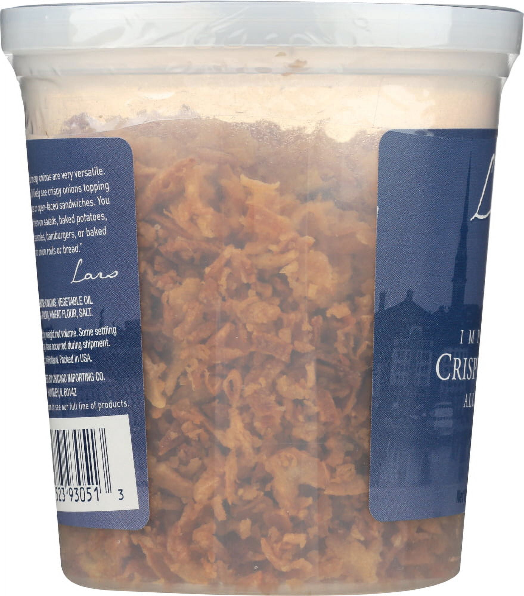 (12 Pack) Lar's Own - Crispy Onions, 4 oz.