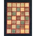thumbnail image 1 of Ahgly Company Machine Washable Indoor Rectangle Abstract Vermilion Red Area Rugs, 7' x 10', 1 of 7