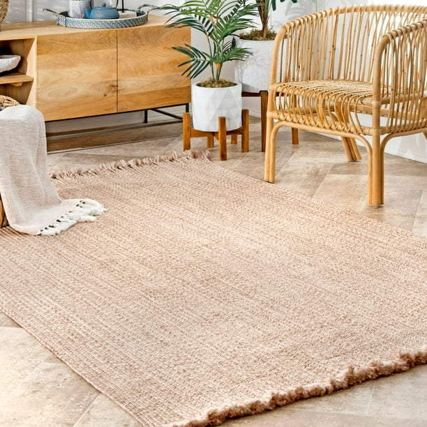 nuLOOM Braided Courtney Tassel Indoor/Outdoor Rug Area Rug Walmart