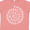 thumbnail image 4 of Inktastic Pi Day Pi Numerals in Spiral Boys or Girls Toddler T-Shirt, 4 of 5