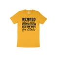 thumbnail image 5 of Retired Under New Management See My Wife T-Shirt Retirement Gift Idea Husband Shirt Dad Shirt Funny Tee, 5 of 7