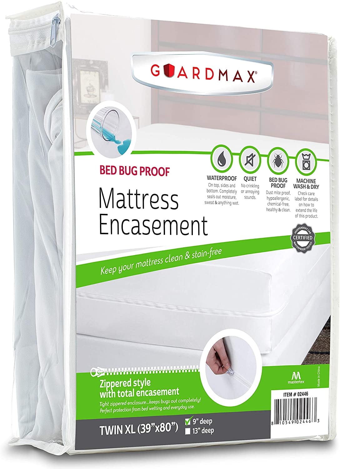 plastic mattress cover bed bugs
