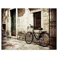 thumbnail image 2 of Design Art 'Bicycle with Shopping Bag' Photographic Print on Wrapped Canvas, 2 of 3