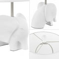 thumbnail image 7 of JONATHAN Y Koda 17.5" Eclectic Southwestern Resin/Iron Elephant LED Kids' Table Lamp, White, JYL1143D, 7 of 7