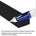 thumbnail image 5 of 2M Shower Threshold Water Barrier for Wet Room, Bathroom & Kitchen Floor, Water Dam & Shower Tray Sealing Strip, 5 of 5