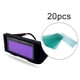 thumbnail image 5 of Gafas de terredar Antichoque Oscurecimiento Automático Ojos de Antideslumbrante Gafas de terredar de Casco para Trabajos de terre 20 películas protectoras DYNWAVEMX Gafas de soldador, 5 of 8