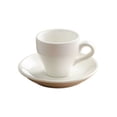 thumbnail image 1 of Ceramic Espresso Cups 2.5oz, Dishwasher & Microwave Safe, White, 1 of 5