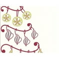 thumbnail image 4 of E by Design Coastal Christmas Beach Tree Geometric Print Kitchen Towel, 4 of 6
