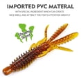 thumbnail image 2 of Floating Shrimp Lure Silicone Shrimp Lure Reverse Fishing Crank Hook False Bait Brown, 2 of 10