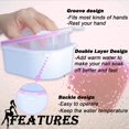 thumbnail image 2 of 2 Pack Nail Soaking Bowl Nail Soak Off Bowl Acrylic Gel Polish Remover Nail Art Spa Tool for Manicure, 2 of 7