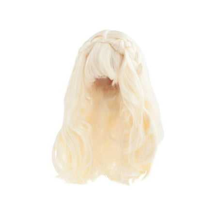 Kokiya BJD Doll Hair Wig DIY Crafts for 20cm Dolls Head Circumference about 33-36cm