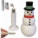 thumbnail image 2 of Adornos navideños, regalos navideños, caja de regalo de muñeco de nieve molesto, caja de rompecabezas de muñeco de nieve con compartimento oculto, regalo en efectivo para sorpresas de dinero, dinero i, 2 of 4
