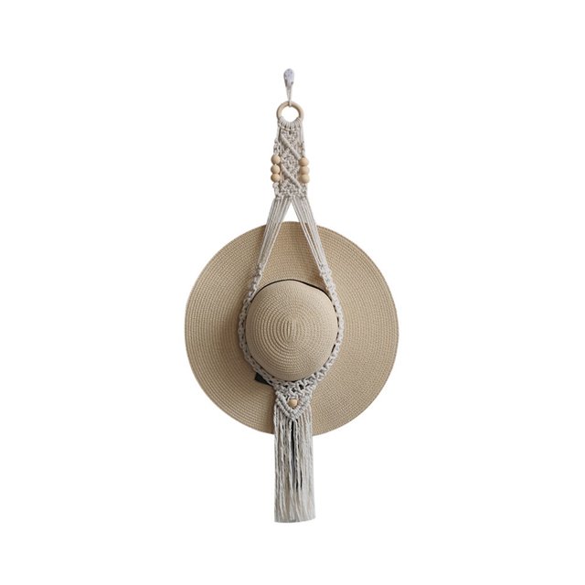 Transemion Cotton Cap Display Holder Durable Pine Construction Instant Installation For Not Easy To Break A