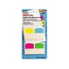 Redi-Tag 33148 Write-On Self-Stick Index Tabs/Flags, 1 1/16 Inch, 4 Colors, 48/Pack