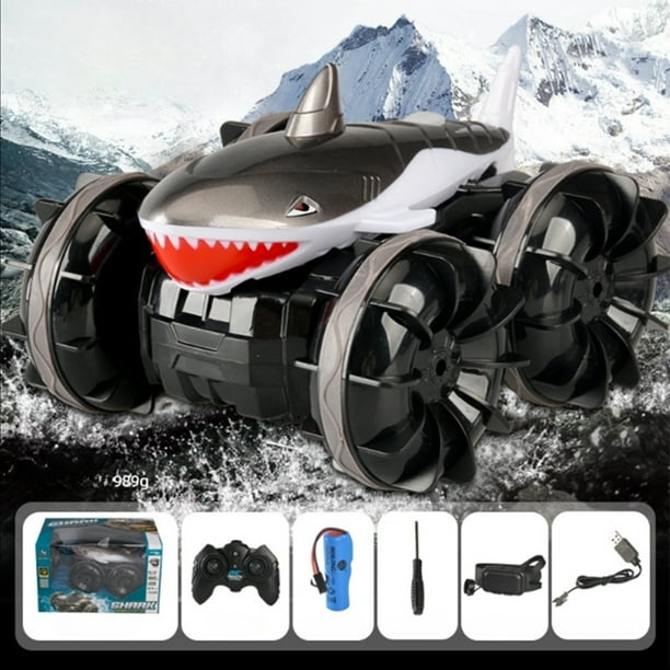 Amphibious remote cheap control shark car