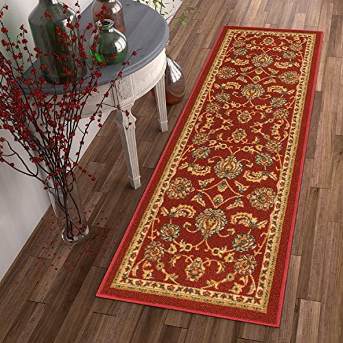 NonSkid / Slip Rubber Back Antibacterial 2x5 ( 1'8" x 5' ) Door Mat
