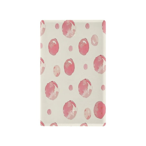 Switch Panel Switch Decoration 2.76x4.53x0.28 Inches Unused Outlet Cover Switch Plate Wall Plates Living Room Kitchen Bedroom Study Switches Pink Bubble