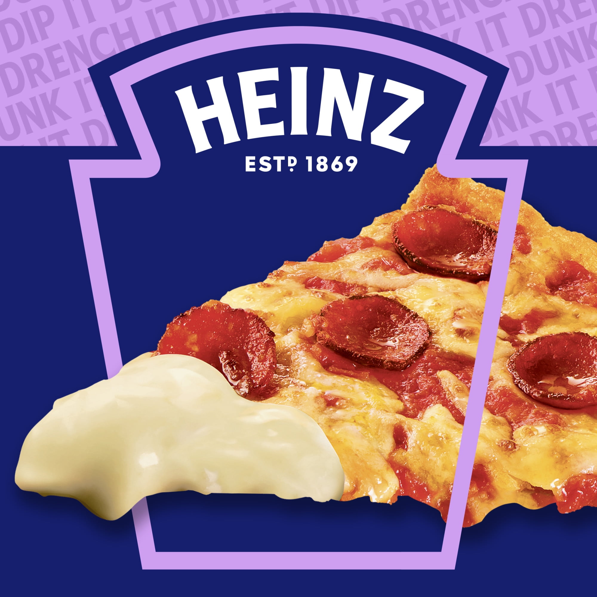 Heinz Garlic Mayonnaise Style Sauce, 340 mL Bottle, 340mL