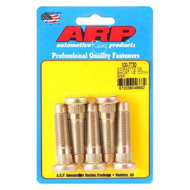 ARP 1007730 Short 0.5 in. Conversion Wheel Stud Kit for Chevrolet