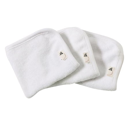 Burt's Bees Baby 3-Pack Organic Cotton Washcloths in Cloud