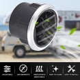 thumbnail image 3 of 4Pcs for AC Air Outlet Vent Louvered Dashboard Electroplate Knob for RV Bus Boat Yacht Caravan 87mm 75mm 70mm, 3 of 8