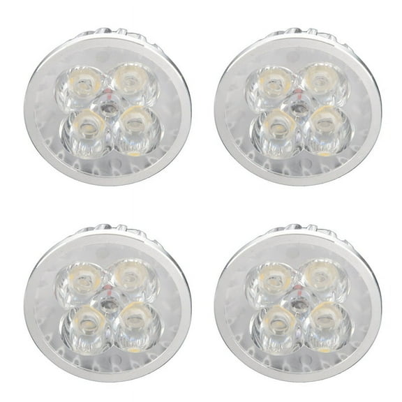 4X 4W Dimmable MR16 LED Bulb/3200K Warm White LED Spotlight/50 Watt Equivalent Bi Pin GU5.3 Base/330 Lumen 60 Degree