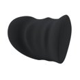 thumbnail image 3 of Almohada para automóvil del reposacabezas para cubierta desmontable de cuello Oficina cómoda para conducir con adornos Soporte para el cuello almohada Negro, 3 of 8