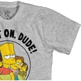 thumbnail image 5 of The Simpsons Boys Bart Simpson Skating Shirt - Krusty The Klown, Bart and Homer Simpson Tee Graphic T-Shirt, 5 of 7