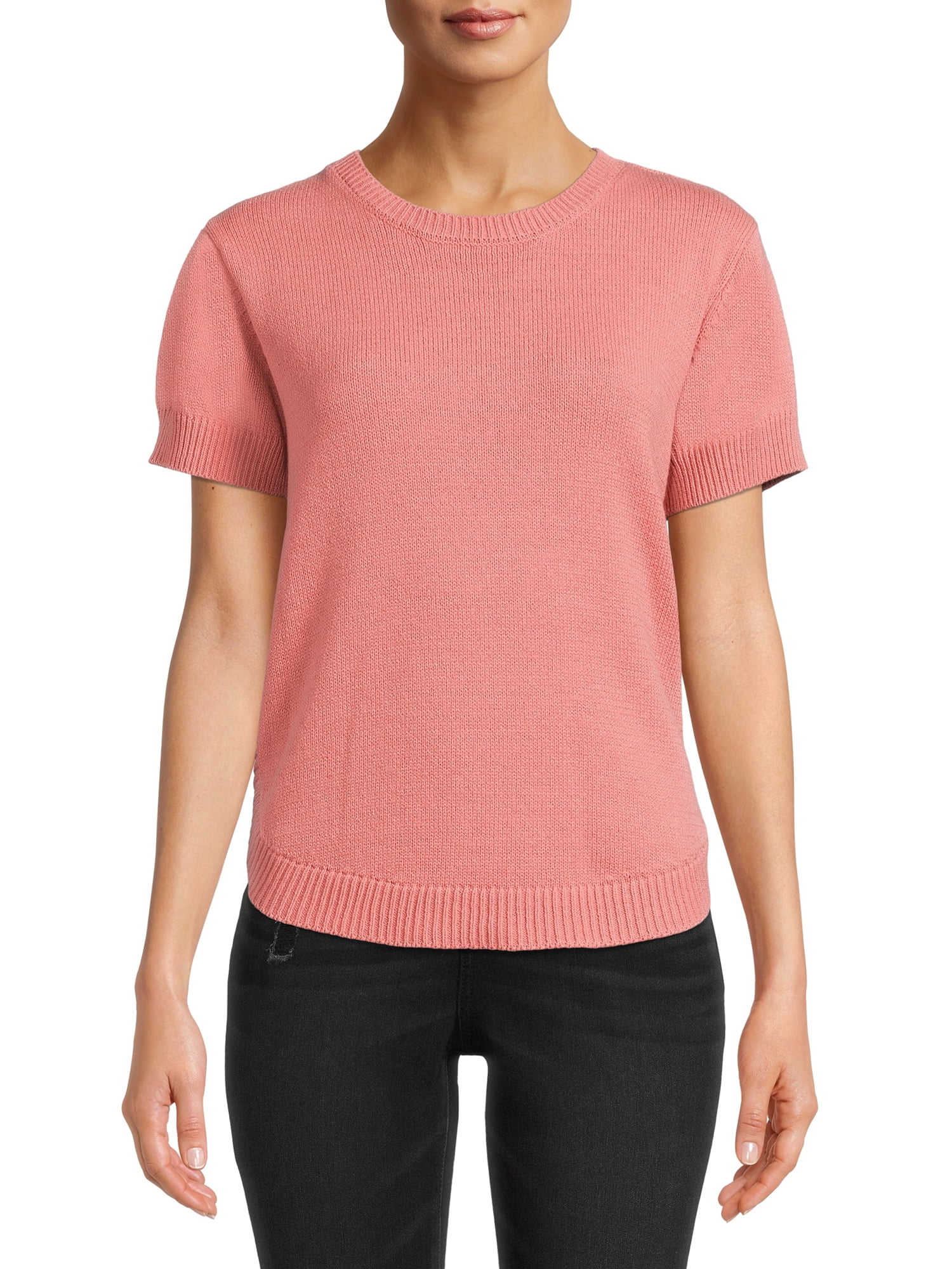 Short Sleeve Sweater - Walmart 