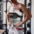 thumbnail image 5 of Pofeuu Rustic Door Handle Closeup Print Men's Workout Tank Tops Sleeveless Muscle Gym Shirt Quick Dry-3X-Large, 5 of 7
