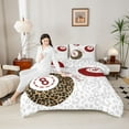 thumbnail image 4 of Castle Fairy Adults Snooker Billiards Twin Comforter Sets,Cheetah Print Bedding Set, 4 of 8