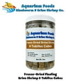 thumbnail image 5 of Aquatic Foods Inc. Brine Shrimp & Tubifex Worms - Freeze-Dried Brine Shrimp & Tubifex Cubes for Discus, Cichlids, Koi, Pond Fish, Aquatic Turtles, All Tropical Fish, Marine Fish…1oz Sm Round Jar, 5 of 8