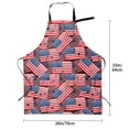 thumbnail image 4 of Rateoe America Flags1 Aprons with Pocket,Men Womens Aprons Waterproof Adjustable Cooking Aprons for Kitchen Gardening and Salon, 4 of 7