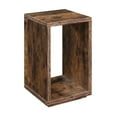 thumbnail image 3 of Convenience Concepts Northfield Admiral End Table with Shelf, Barnwood, 3 of 3